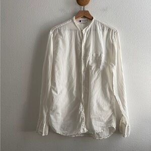 Industry of All Nations IOAN Button Down Collarless Shirt *FLAW*